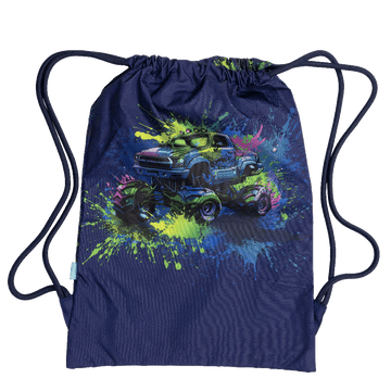 Spencil Big Drawstring Bag - Mega Wheels