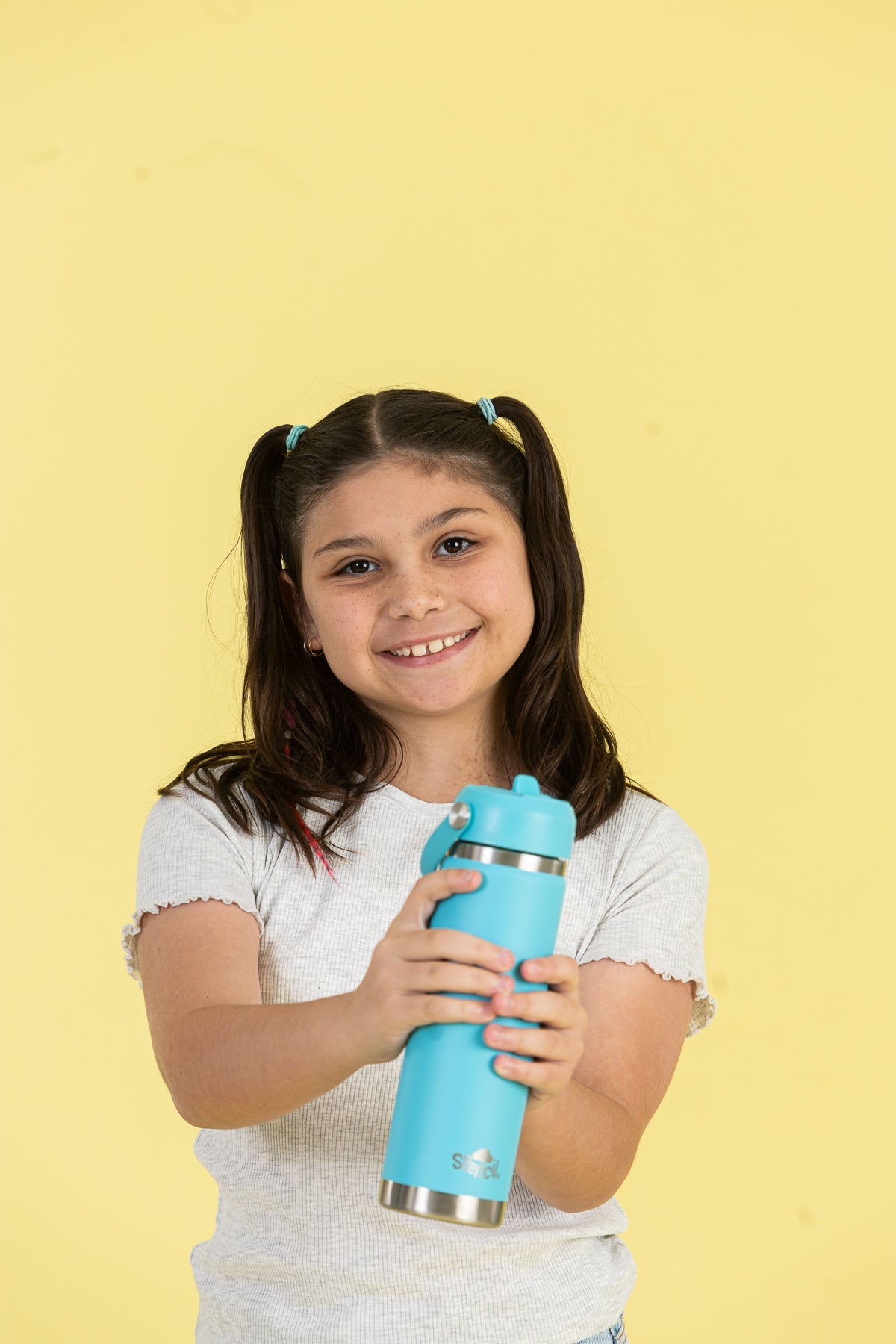 Spencil Big Insulated Water Bottle 650ml - Lagoon