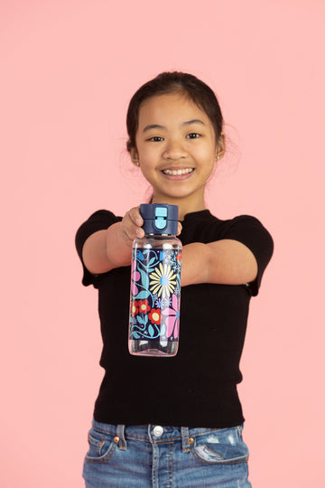 Spencil Big Water Bottle 650ml - Flower Fun