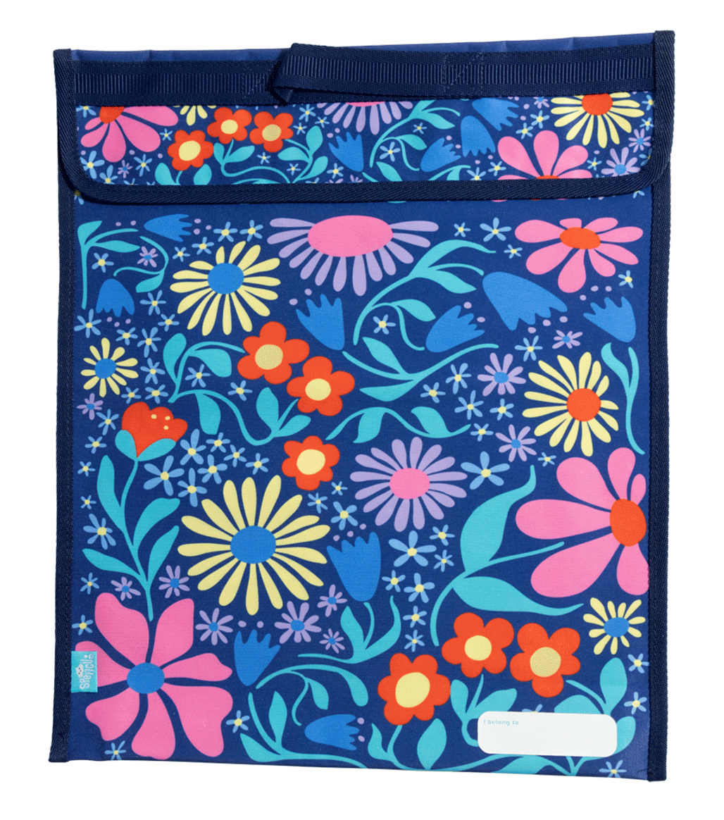 Spencil Homework Bag Extra Large - Flower Fun