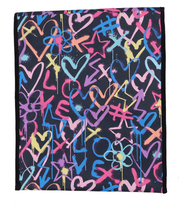 Spencil Homework Bag Extra Large -Hearts & Crosses
