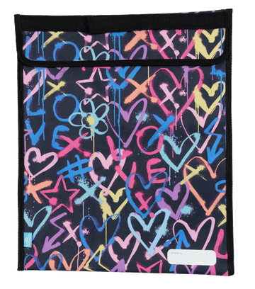Spencil Homework Bag Extra Large -Hearts & Crosses