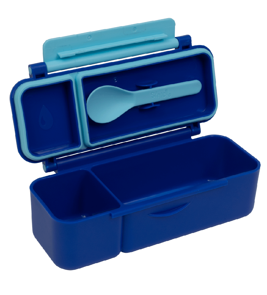 Spencil Snack Attack Box - Azure/Sky