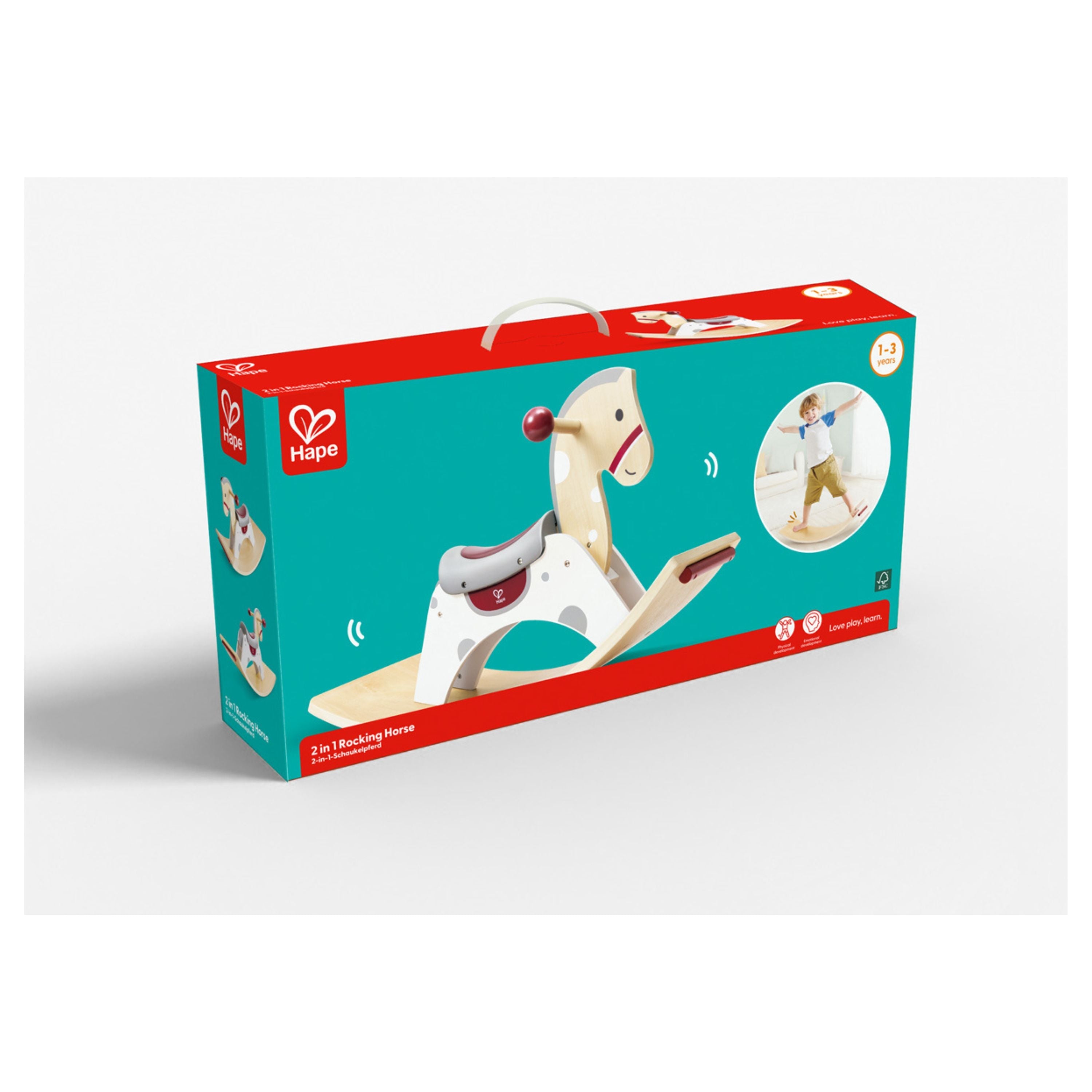 Hape 2 in 1 Rocking Horse