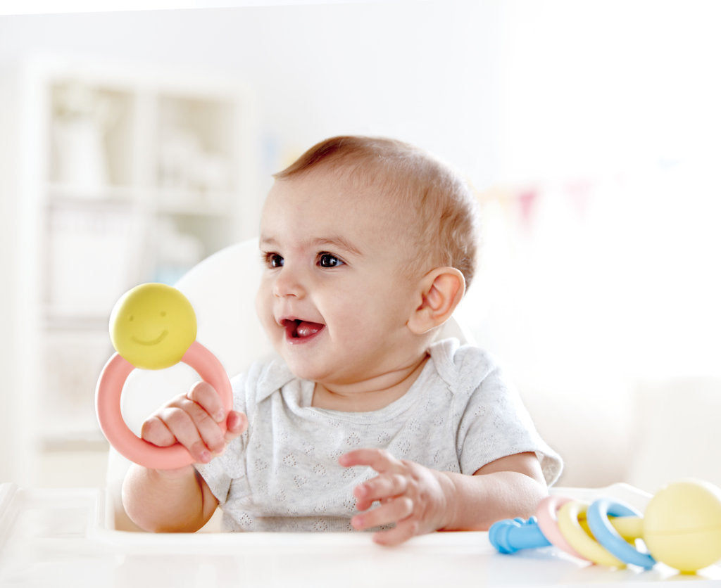 Hape Ring Rattle perfect for little hands, baby and new borns The Toy Wagon