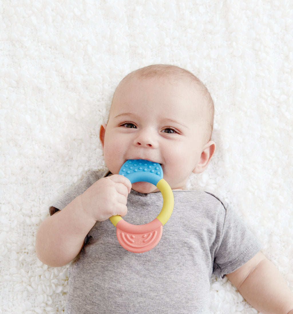 Hape Teether Ring perfect for little hands, baby and new borns The Toy Wagon