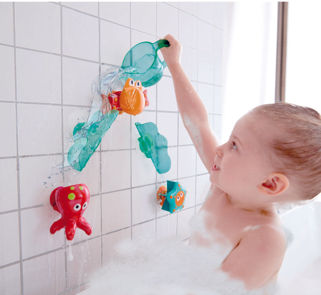 Hape Bath Cascade makes bath time fun for babies The Toy Wagon