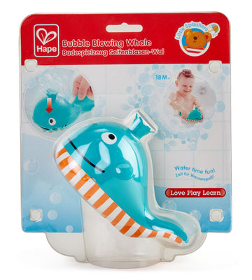 Hape Bubble Blowing Whale makes bath time fun for babies The Toy Wagon