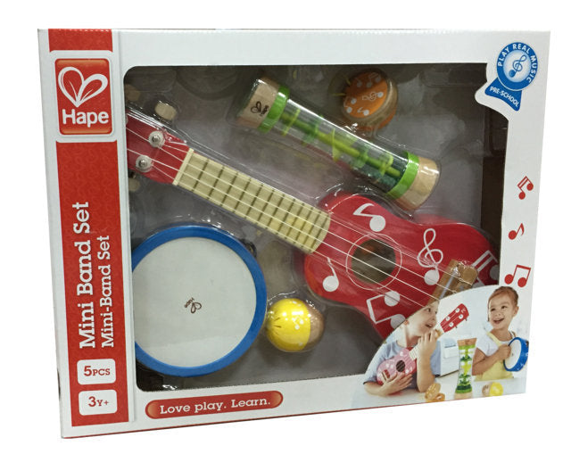 Hape Mini Band Set a great first musical instrument for children The Toy Wagon