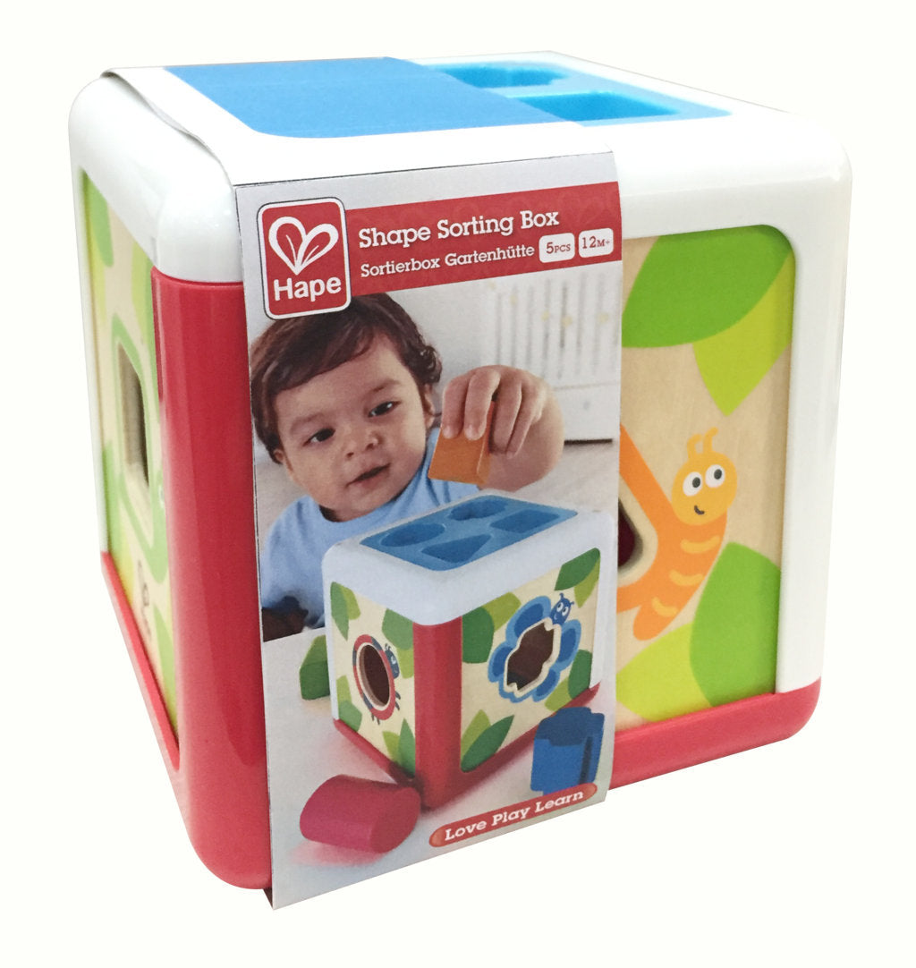 Hape SHape Sorting Box teaches children all about sHapes and garden creatures The Toy Wagon