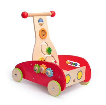 Hape Wonder Walker wooden promotes dexterity, hand eye coordinations, and manipulations The Toy Wagon