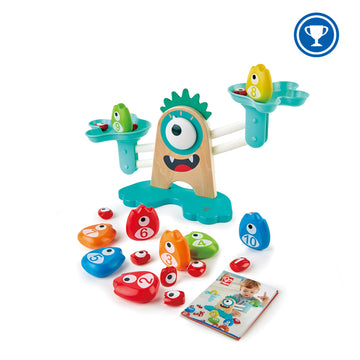 Hape Monster Math Scale beginner maths and educational toys The Toy Wagon