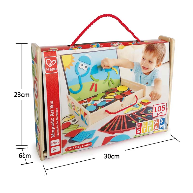 Hape Magnetic Art Box early learning educational toys The Toy Wagon