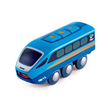 Hape Remote-Control Train is wooden railway and train set The Toy Wagon