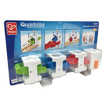 Hape Quadrilla Control-Block Multipack wooden marble run, contruction and STEAM play The Toy Wagon