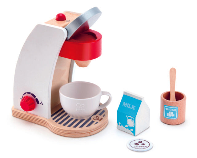 Hape My Coffee Machine imaginative play quality wooden toys The Toy Wagon
