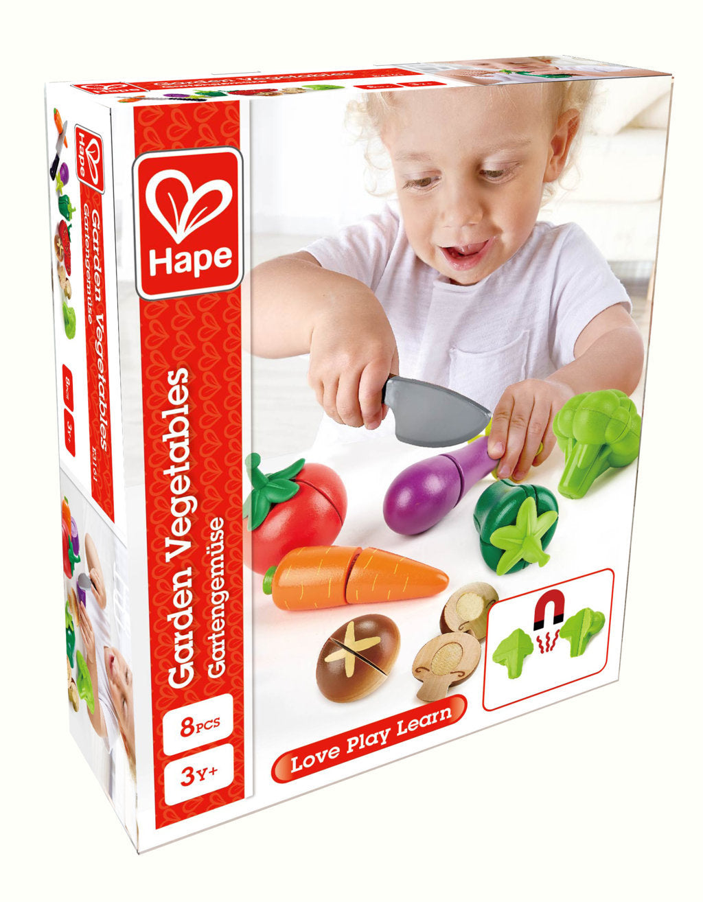 Hape Garden Vegetables imaginative play quality wooden toys The Toy Wagon