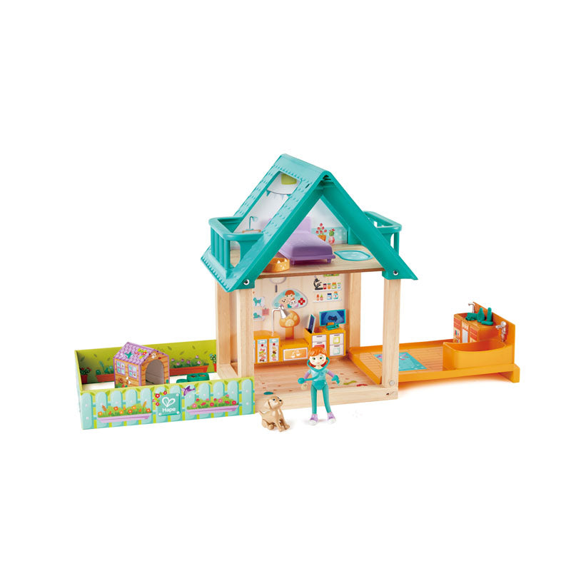 Hape Furry Friend Vet Set imaginative play quality wooden toys The Toy Wagon