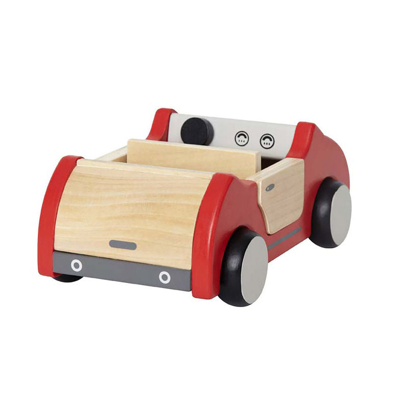 Hape Family Car imaginative play quality wooden toys The Toy Wagon