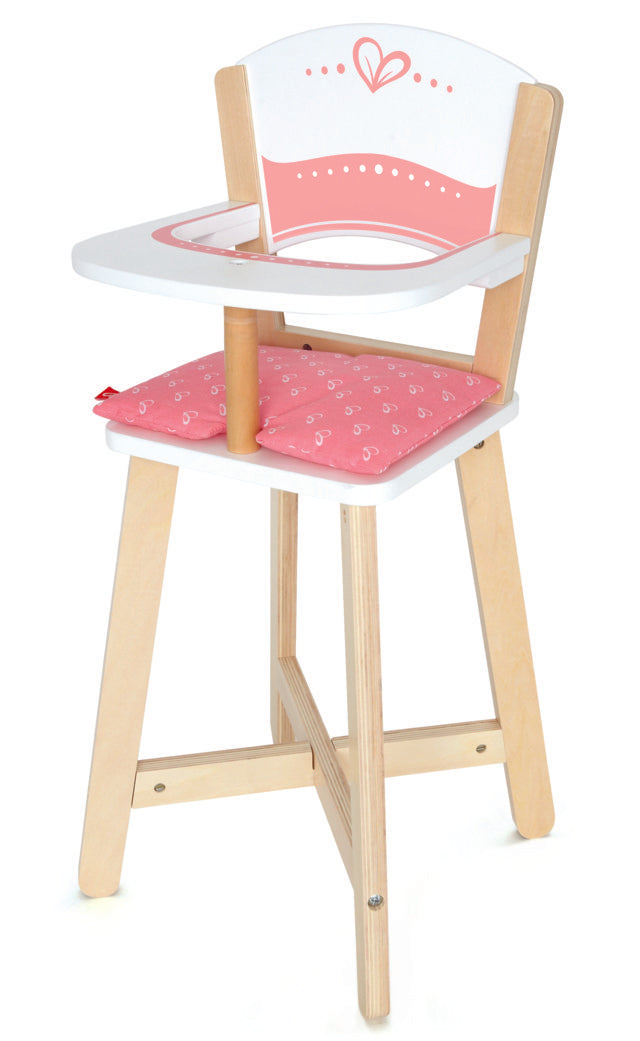 Hape Highchair imaginative play with quality wooden toys The Toy Wagon