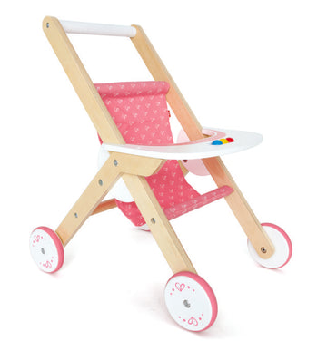 Hape Stroller imaginative play with quality wooden toys The Toy Wagon