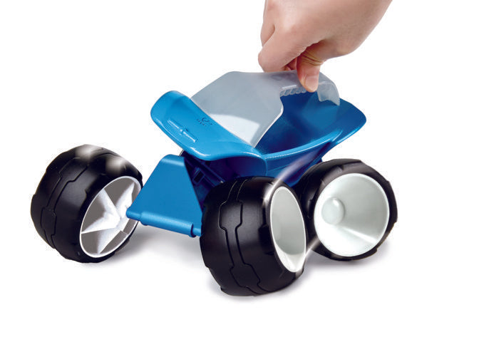 Hape Dune Buggy Blue perfect for the sand or backyard play with quality outdoor toys The Toy Wagon