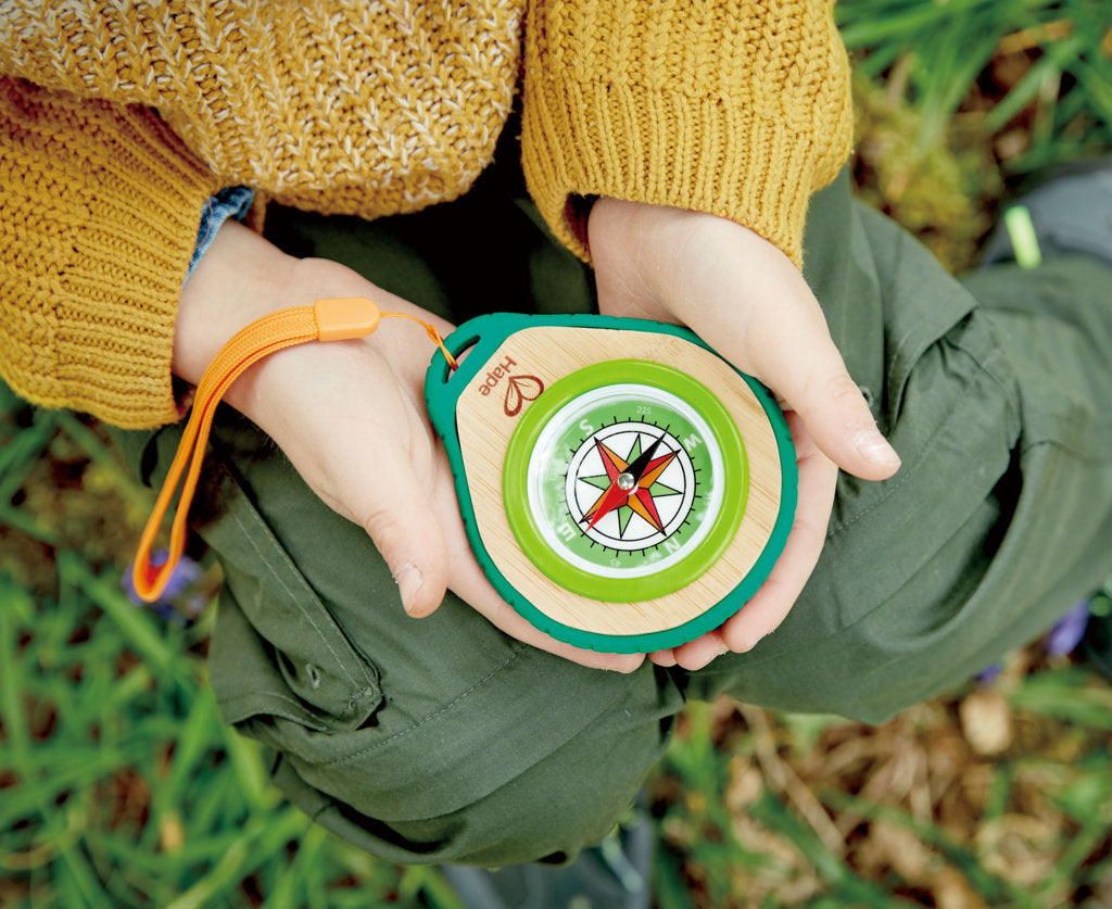 Hape Compass Set for the backyard or out exploring high quality The Toy Wagon