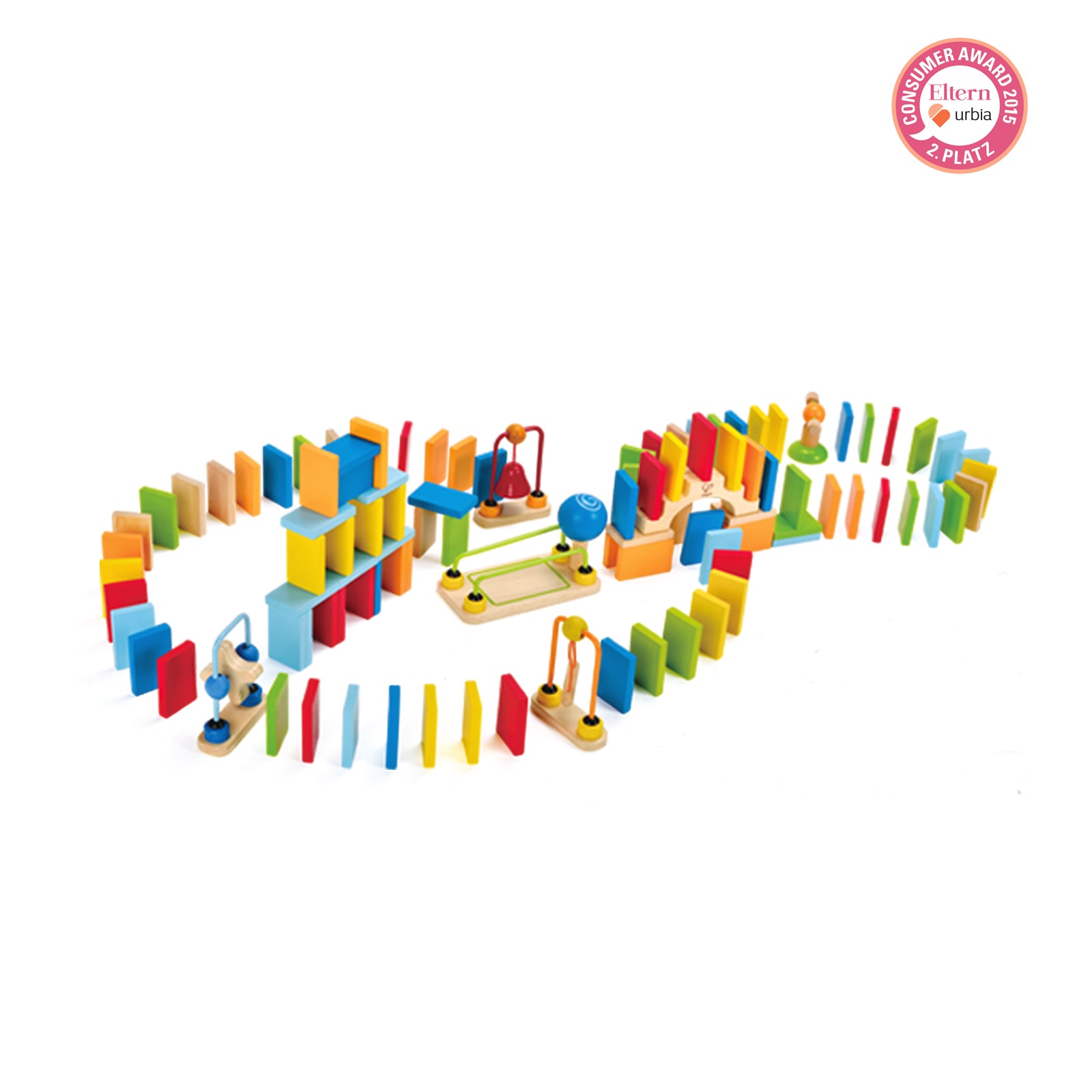 Hape Dynamo Dominoes perfect for little minds and hand, educational and high quality wooden toys The Toy Wagon