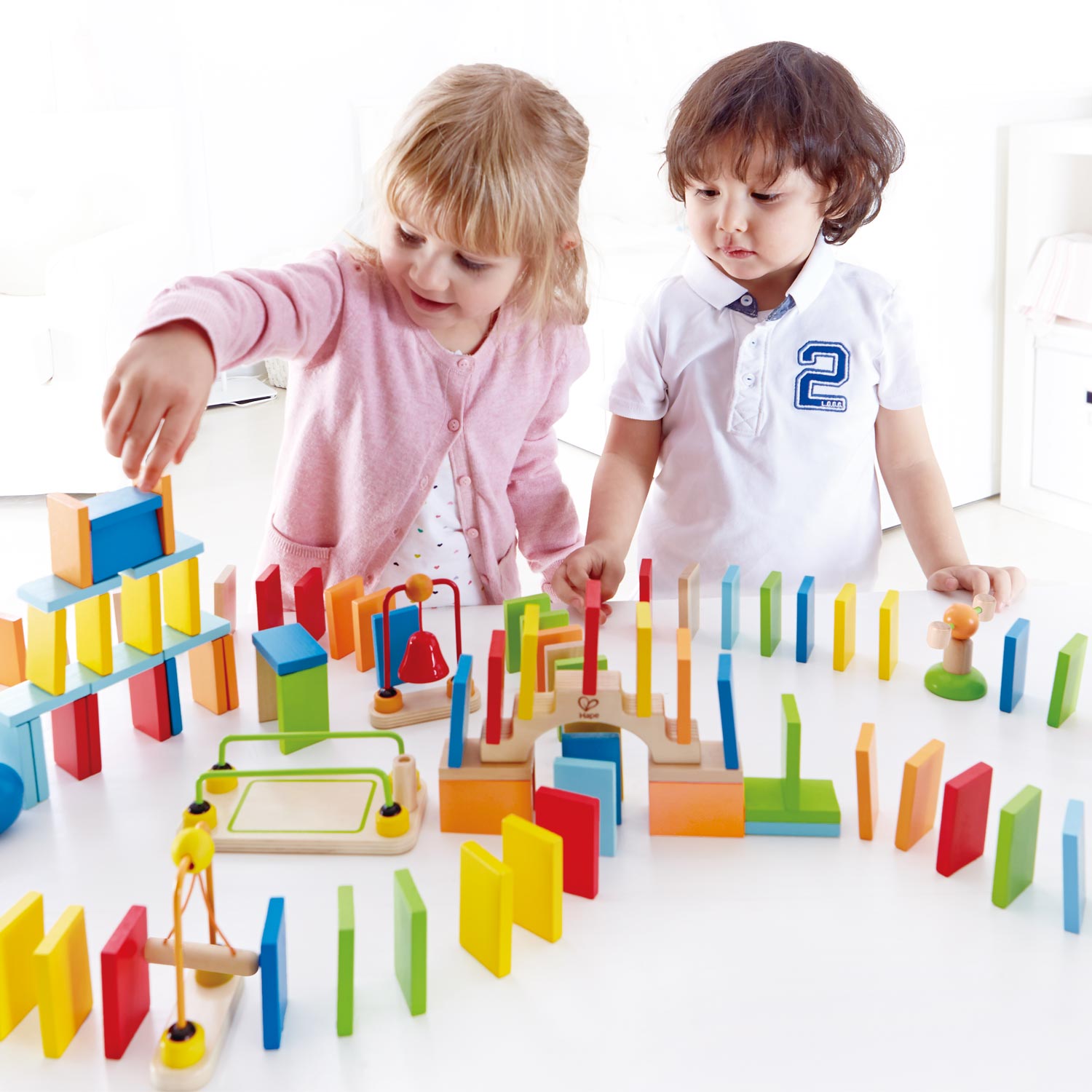 Hape Dynamo Dominoes perfect for little minds and hand, educational and high quality wooden toys The Toy Wagon