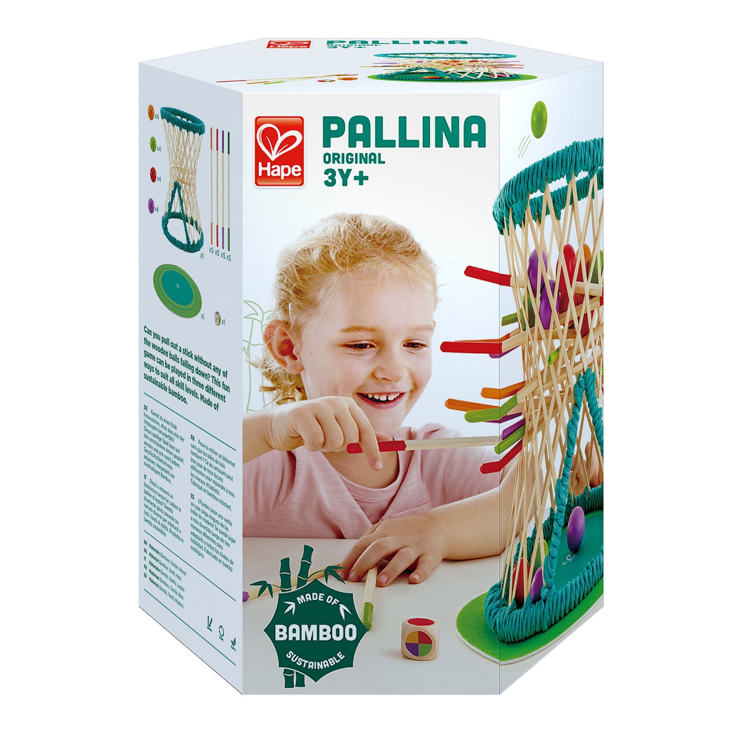 Hape Pallina Original perfect for little minds and hand, educational and high quality wooden toys The Toy Wagon