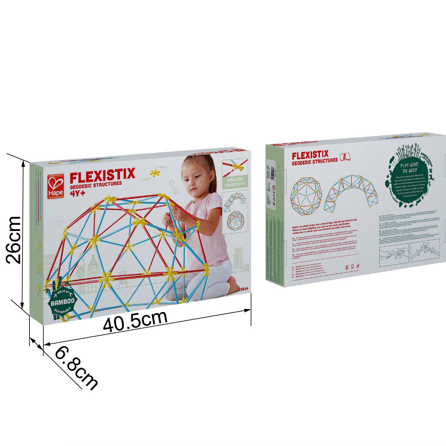 Hape Geodesic Structures perfect for little minds and hand, construction and educational high quality bamboo toys The Toy Wagon