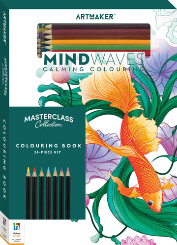 Art Maker Masterclass: Mindwaves Calming Colouring Kit