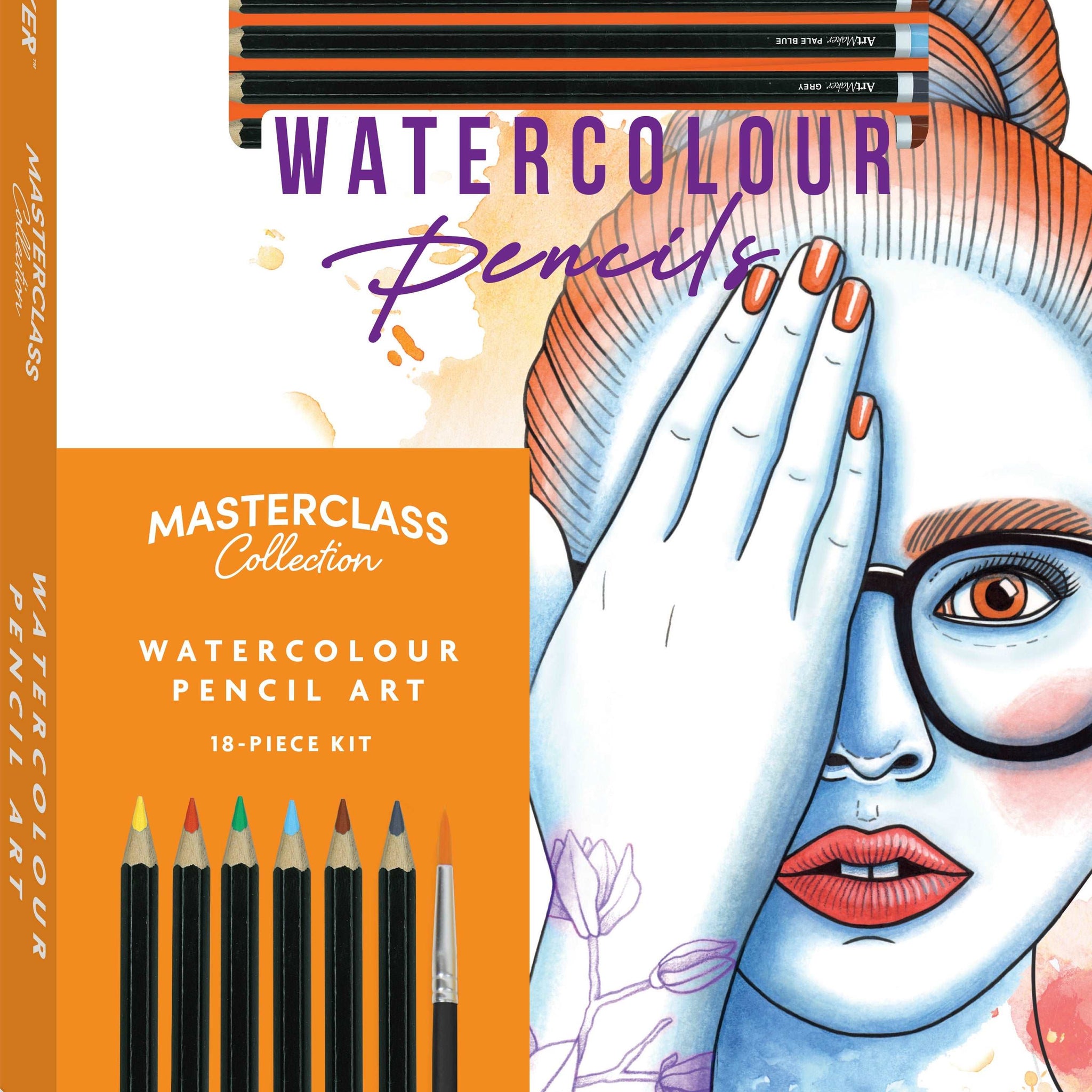 Art Maker Masterclass: Watercolour Pencils Kit
