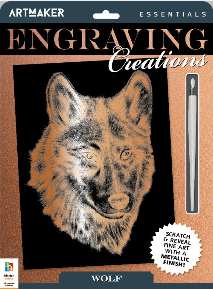 Art Maker Essentials Engraving Art Wild Animals 2