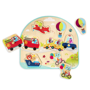 B. Vehicles on the Go! Wooden Puzzle