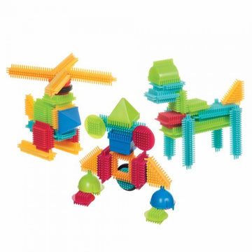 Bristle Blocks Basic Builder Box 56pc is great for kids imagination to create or design their own figures.