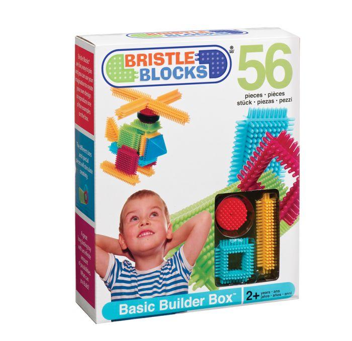 Bristle Blocks Basic Builder Box 56pc - The Toy Wagon