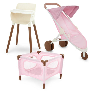 Babi 14” Baby Doll 3pc Accessory Set