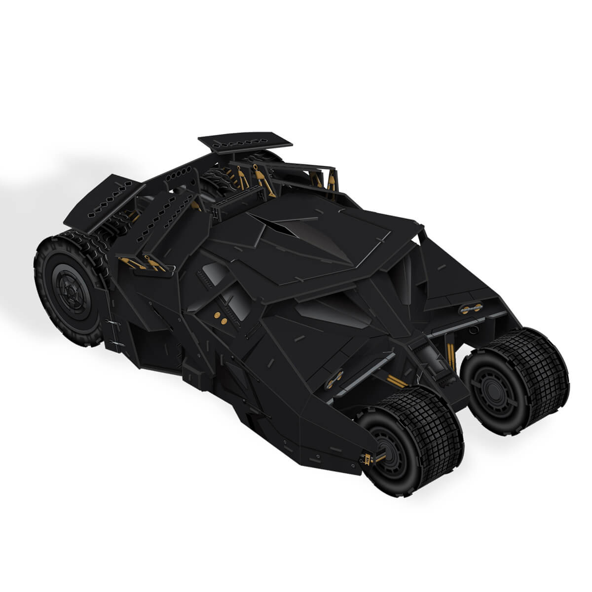 Batman 3D Paper Models: Batmobile Tumbler 132pc