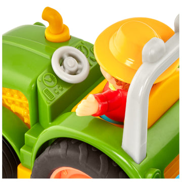 Battat Lights & Sounds Tractor with Animals
