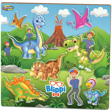 Blippi Dinosaur Puzzle