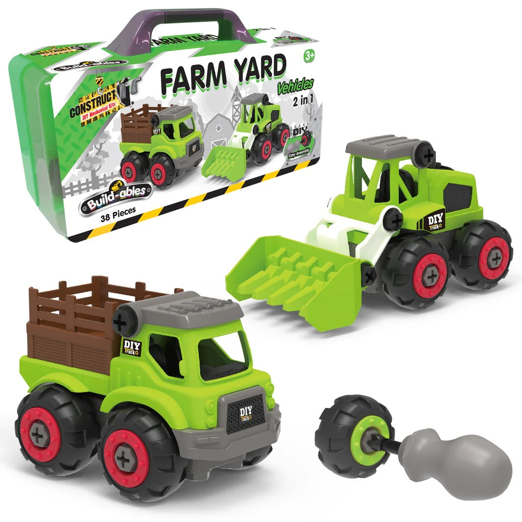 Build-ables - Farm Hand Vehicles 2 in 1