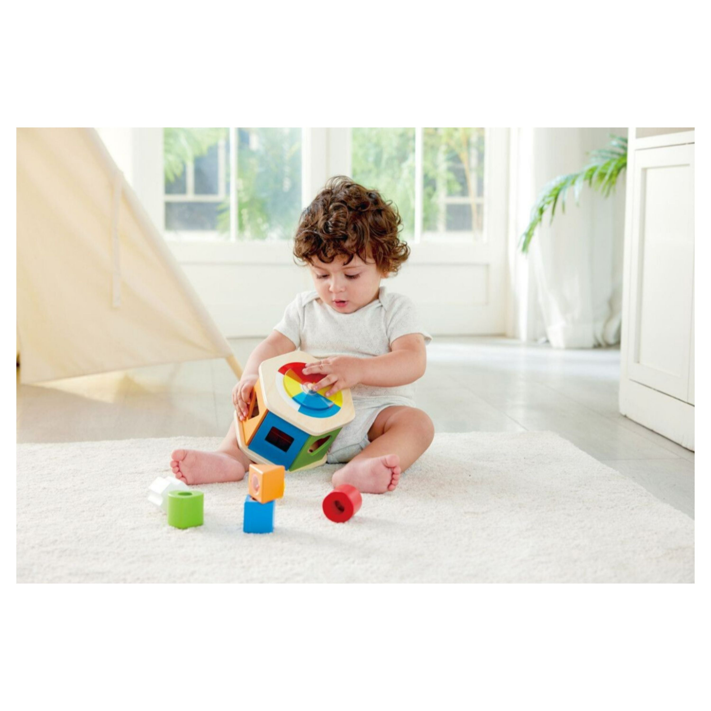 Sorting Box Colours Hape Color Matching & Shape Sorting Box
