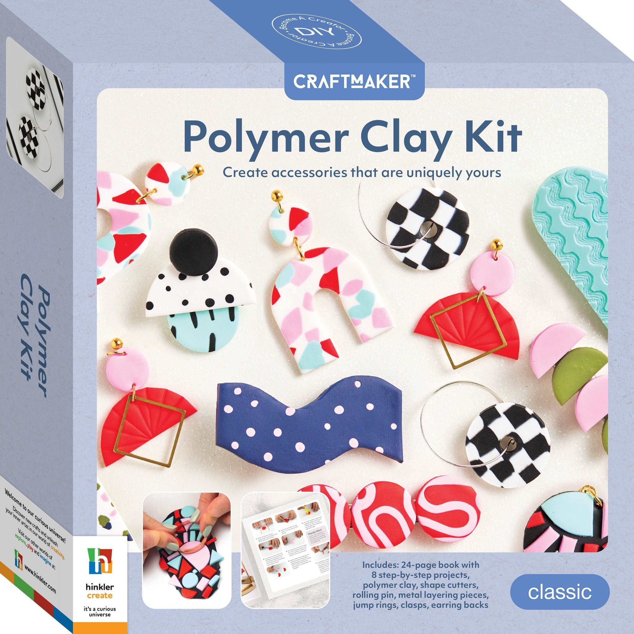 Craft Maker Classic Polymar Clay Jewllellery