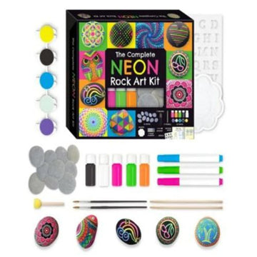 Craft Maker Classic Neon Rock Art Kit