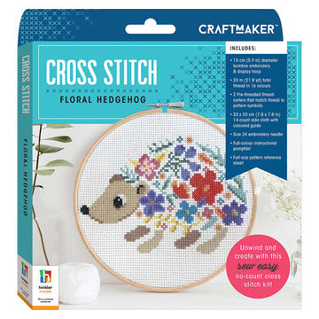 Cross Stitch Kit for Beginners - Kids Embroidery Kit B004
