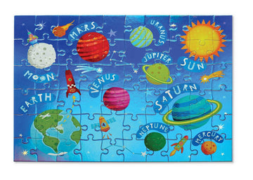 Crocodile Creek 60pc Foil Puzzle Outer Space The Toy Wagon