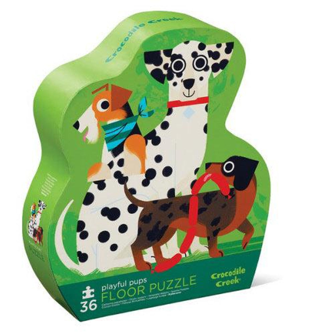 Crocodile Creek 36-pc Puzzle: Playful Pups