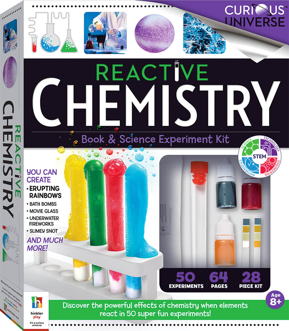 Curious Universe Science Kit: Reactive Chemistry