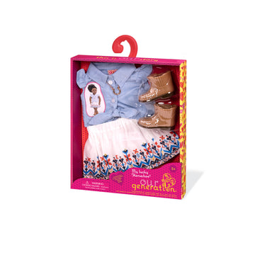 Our Generation Regular Outfit - My Lucky Horseshoe is an amazing doll accessory for creative play for young girls The Toy Wagon